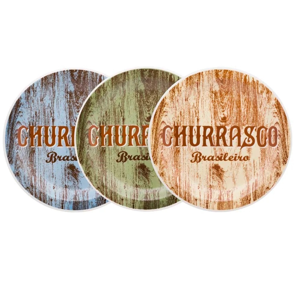 Conjunto Churrasco Brasileiro 3 Peças