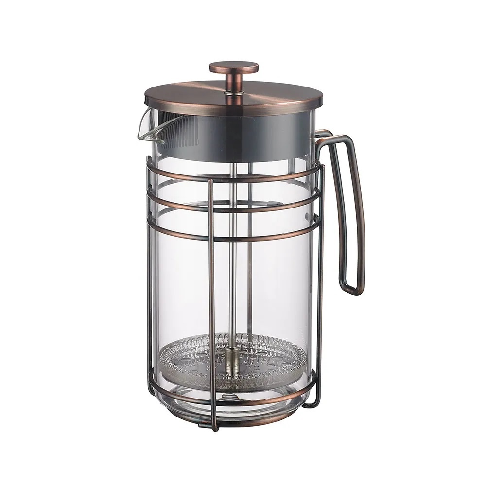 Cafeteira Francesa Em Vidro E Aço Inox 1000ml