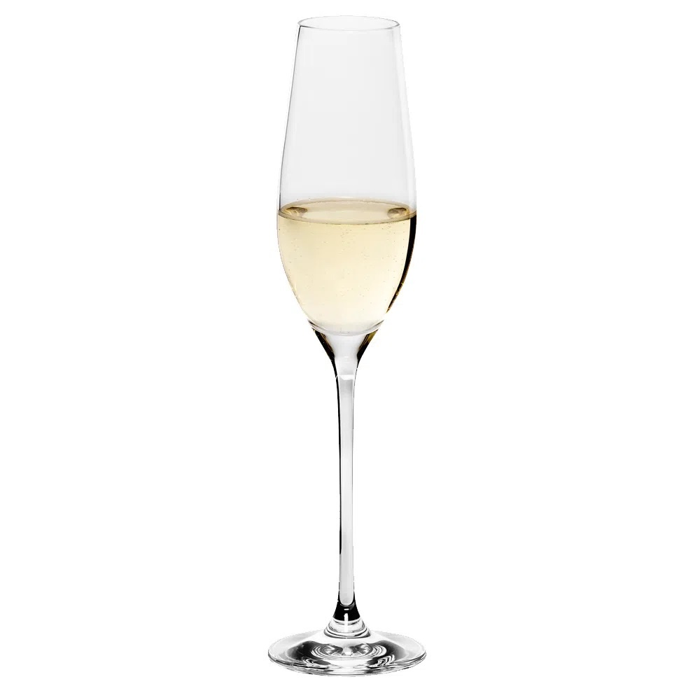 Conj. 6 Taças De Cristal Espumante  Forever Classic 210ml