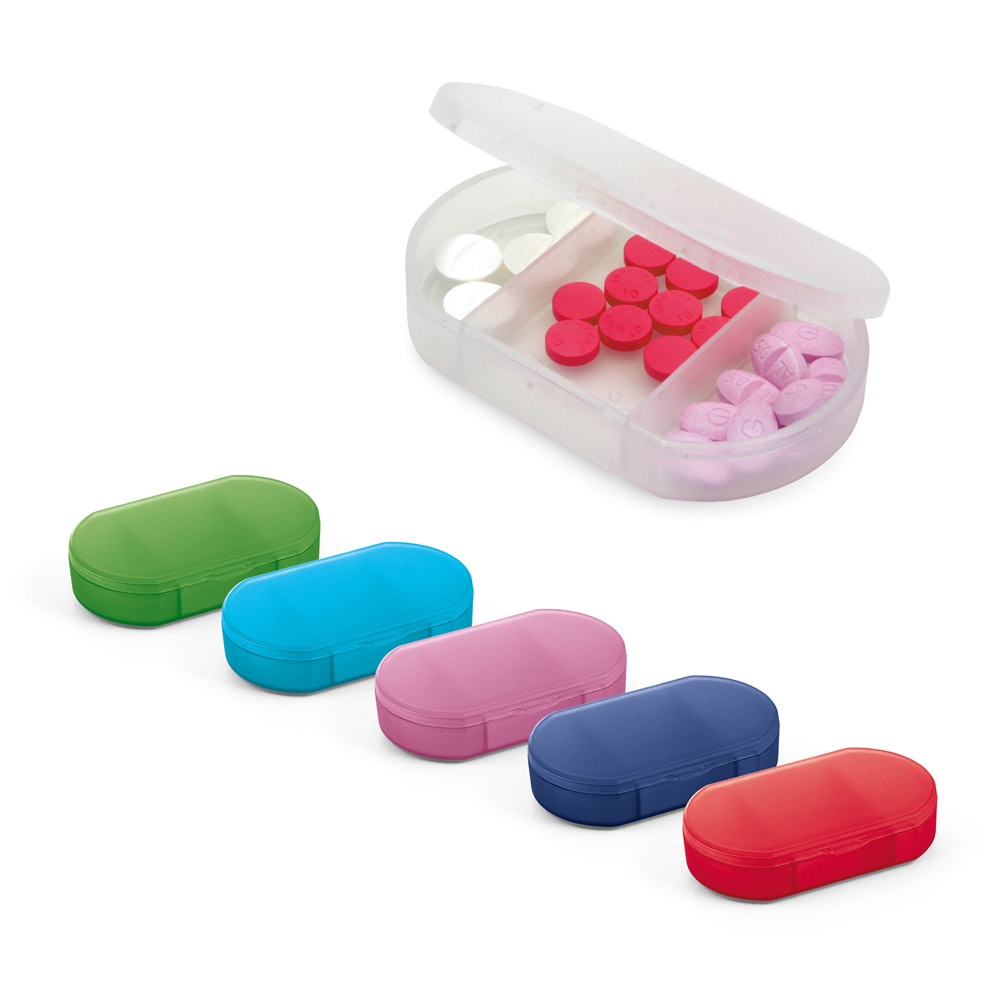 ST94301 - Porta Comprimidos com 3 Divisórias