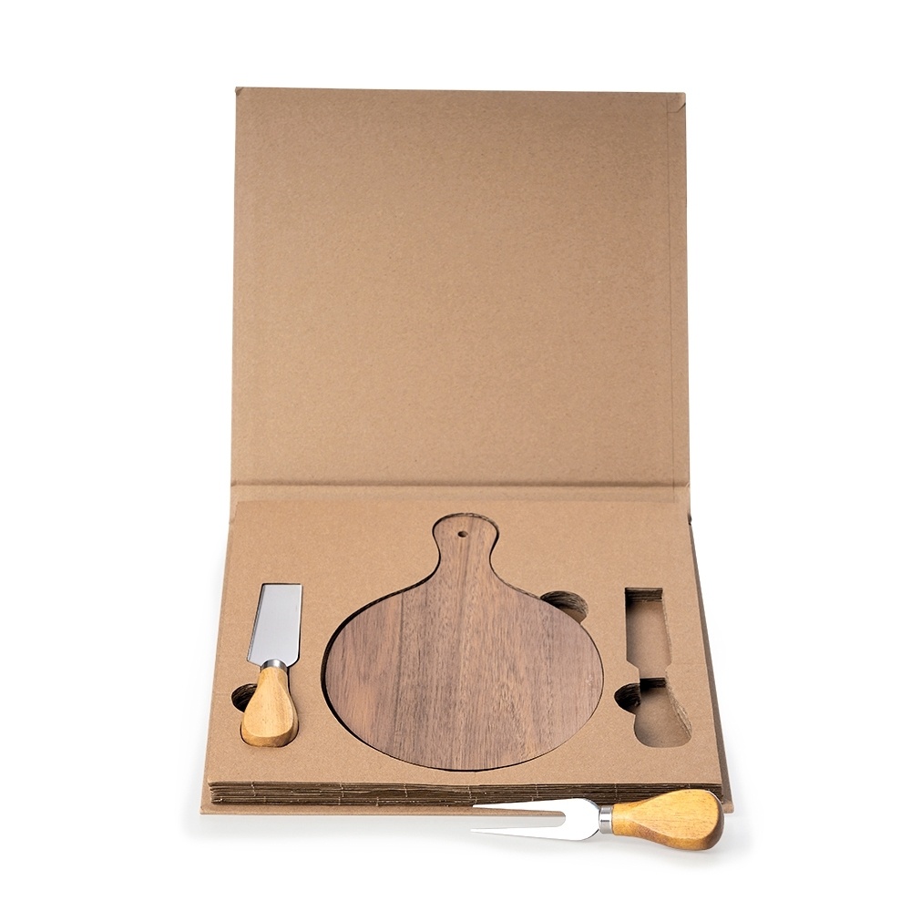 X18629 - Kit Queijo Redondo com Cabo 3 Pçs
