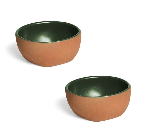 Jogo de 2 Tigelas Lua 170 Ml Odisseia Verde